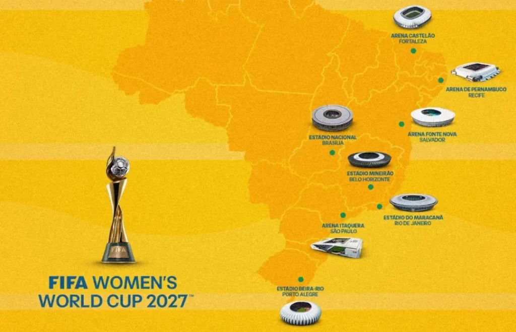 Arena de Pernambuco Será Sede da Copa do Mundo Feminina 2027