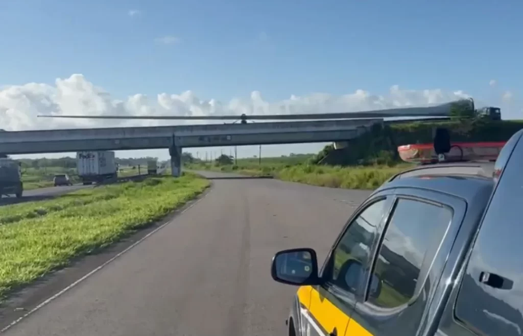 Transporte de Pás Eólicas Altera Trânsito na BR-101 a Partir Desta Quinta (15)