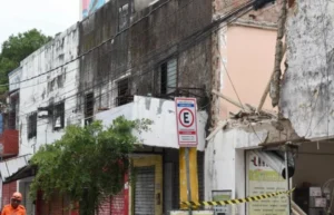 Desabamento de Laje Deixa Quatro Feridos no Bairro da Boa Vista, no Recife