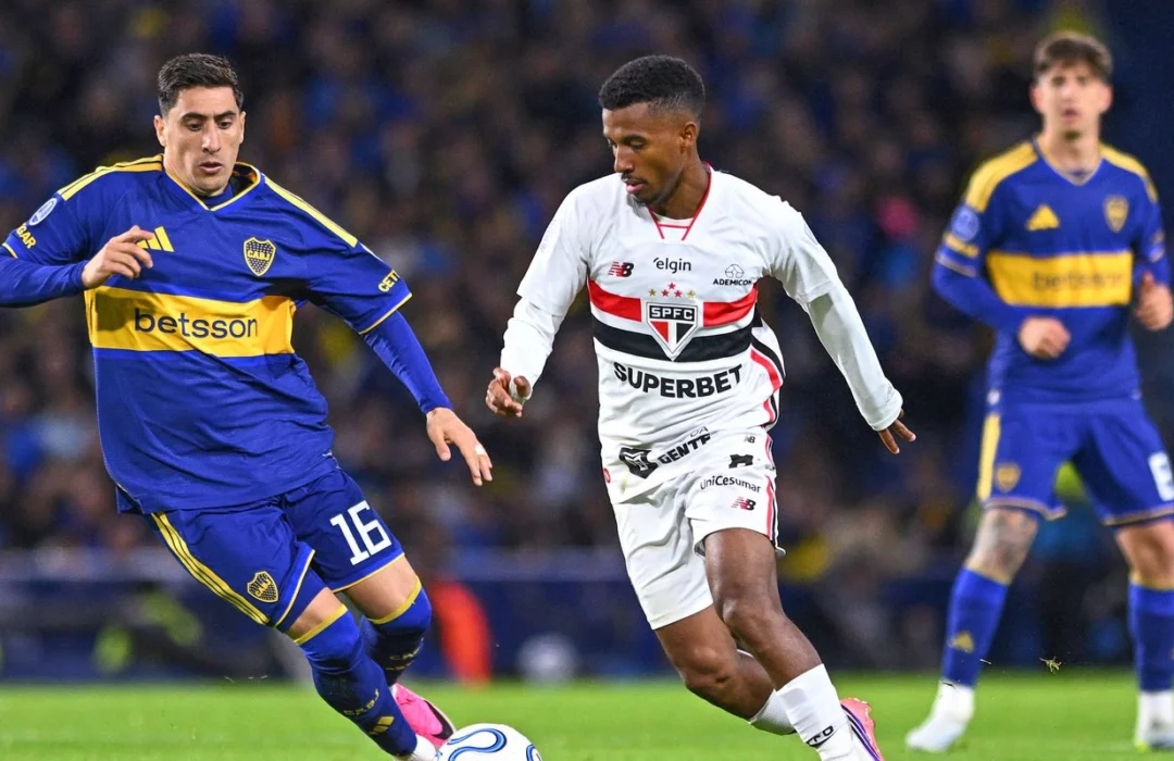 São Paulo é derrotado pelo Boca Juniors na Argentina pela Sul-Americana