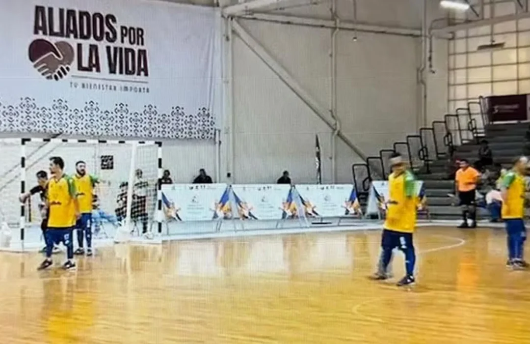 Brasil conquista quarto título mundial de futsal down ao vencer Argentina