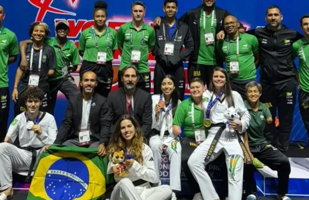 Brasil conquista quatro medalhas em competição de parataekwondo na Coreia do Sul