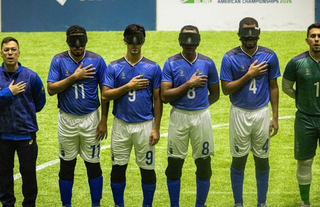Brasil enfrenta Costa Rica nas semifinais da Copa América de futebol de cegos