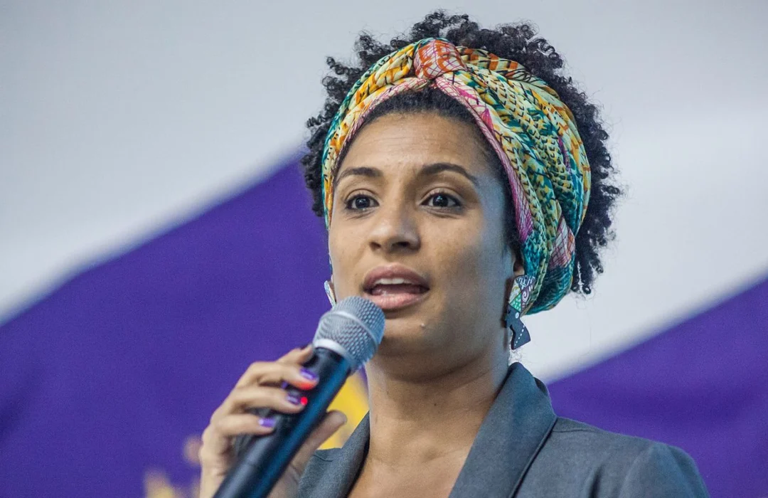 Apoiadores de Bolsonaro ofendem memória de Marielle Franco durante manifestação no Rio