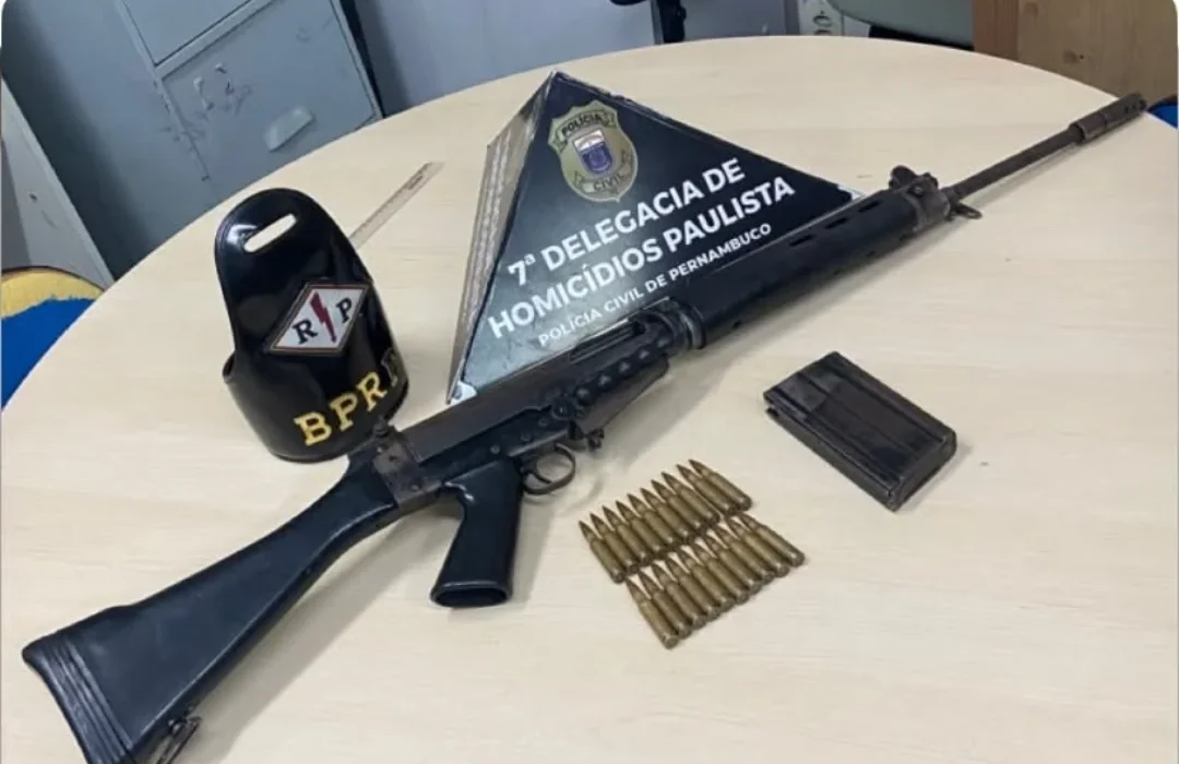 Operação Integrada Recupera Fuzil do Exército Furtado do 7º B Sup no Recife