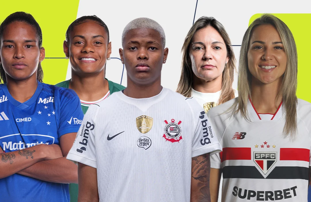 Conheça as cinco finalistas para melhor atacante do Prêmio TV Brasil Petrobras Para Elas